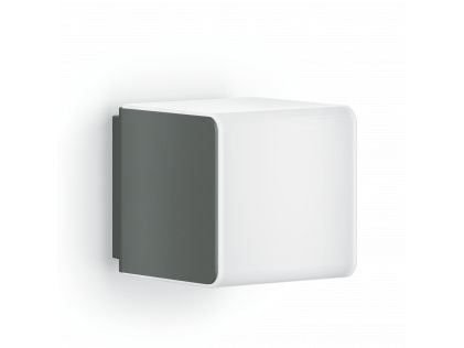 STEINEL L 830 LED iHF, Vegglys, Antrasitt, Hvit, Plast, IP44, IK03, Bevegelse sensor