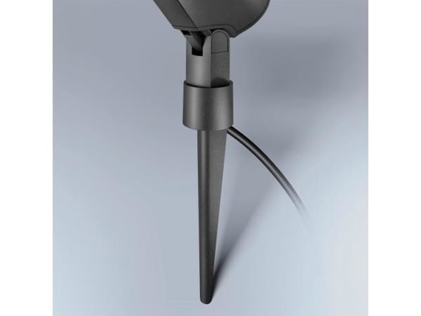 STEINEL Spot Garden, Utendørs bakkebelysning, Sort, Aluminium, Plast, IP44, Hage, II