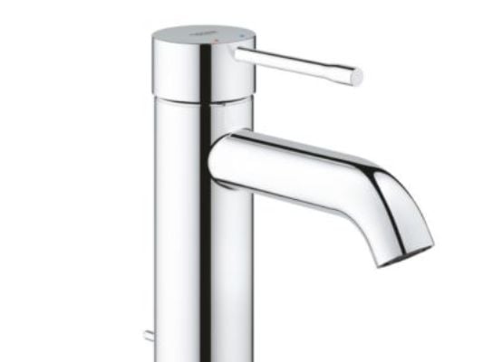 GROHE Essence, Baderomsvask, Kran-håndtak, Metall, 1/2", Kromfarget