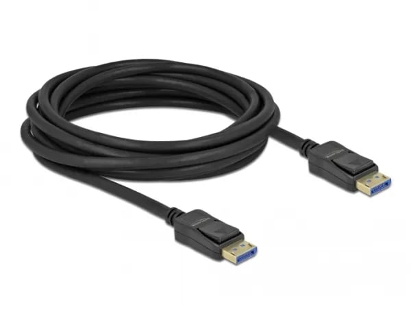Delock - DisplayPort kaapeli - DisplayPort (han) til DisplayPort (han) - DisplayPort 2.0 - 3 m - 10K60 Hz (10240x4320) tuki - lajittelu - lajittelu