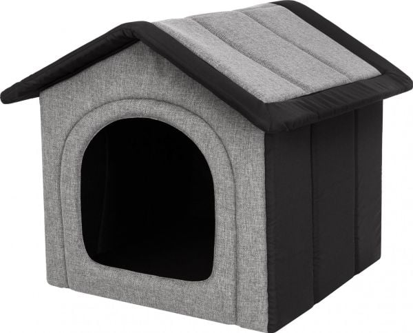 Hobbydog R1 BUDA INARII LYS GRÅ MED SORT Hobbydog R1 BUDA INARII LYS GRÅ MED SORT