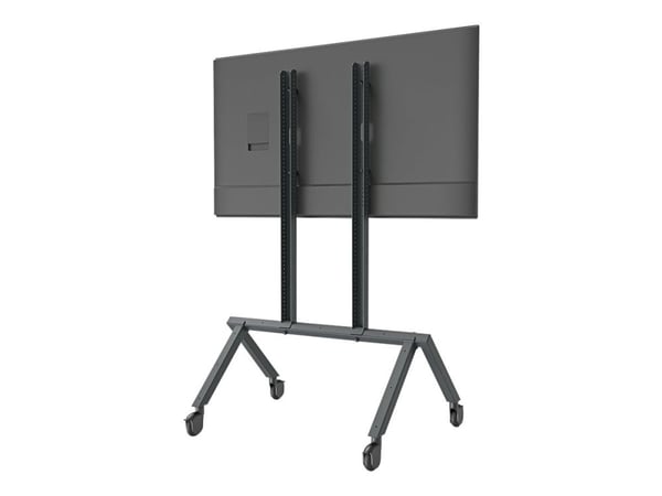 Heckler AV - Vogn - for LCD-skjerm - stål - gråsvart - skjermstørrelse: 50"-75" - monteringsgrensesnitt: 400 mm