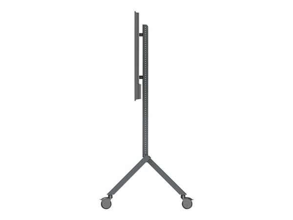 Heckler AV - Vogn - for LCD-skjerm - stål - gråsvart - skjermstørrelse: 50"-75" - monteringsgrensesnitt: 400 mm