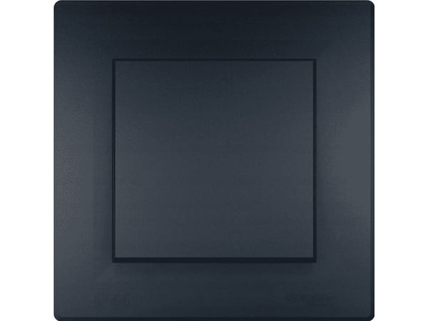 Schneider Electric Asfora IP44 1-napainen kytkin antrasiittisella kehyksellä (EPH0100271)