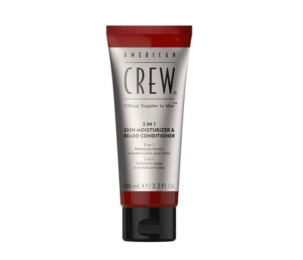 American Crew 2-in-1 Skin Moisturizer and Beard Conditioner, Beard cream, Rör, Aqua/Water/Eau, Cyclopentasiloxane, Butylene Glycol, Polyacrylamide,...