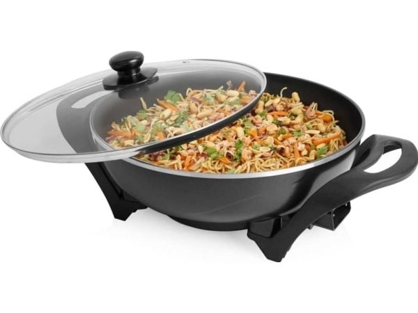 Tristar PZ-9130, Pyöreä, Musta, Ruostumaton teräs, Lasi, 4,5 L, 240 °C