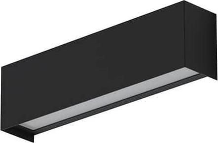 Vegglys Nowodvorski svart lampe over speil STRAIGHT WALL 7601 vegglampe