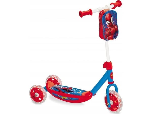 Mondo sparkcykel Spiderman Röd (1286928)