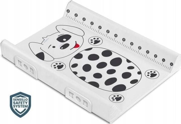 Sensillo polstret stellematte med sikkerhetssystem 70 cm Dog Platinum