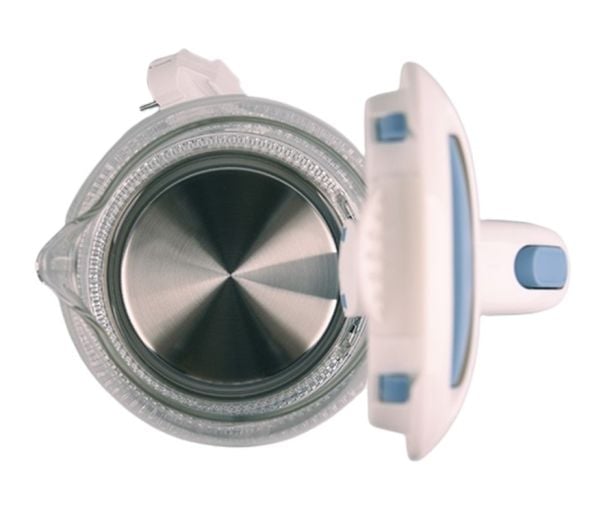 Feel-Maestro MR-056-BLUE, 1,7 l, 2200 W, Blå, Glas, Vattennivå indikator, Överhettningsskydd