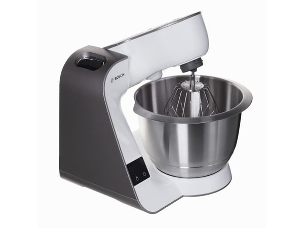Bosch MUM5XW10, 3,9 L, Valkoinen, Kosketus, 1,1 m, 3,9 L, 4 levyt