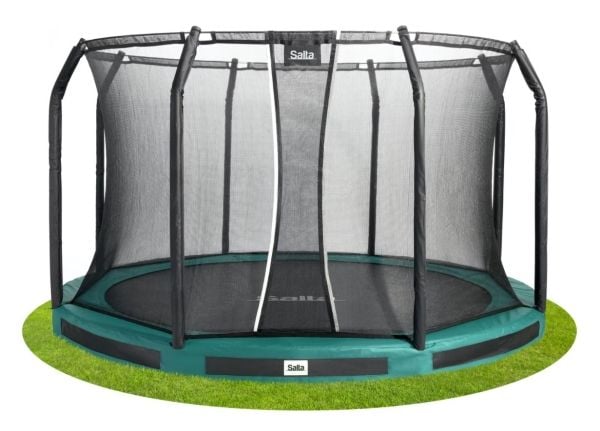 Salta Premium Ground Combo puutarhatrampoliini sisäverkolla 12 FT 366 cm 12 FT 366 cm