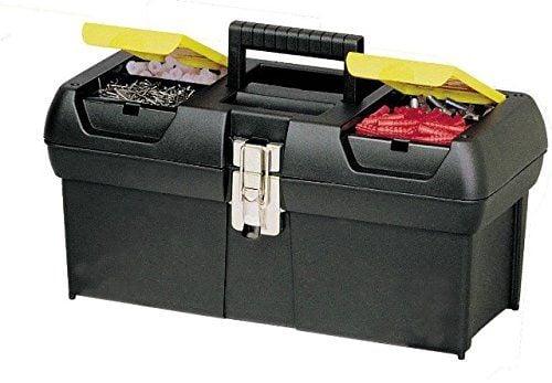Stanley 1-92-064, Verktøy boks, Plast, Sort, Gult, 318 mm, 130 mm, 17,8 mm