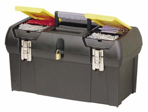 Stanley 1-92-064, Verktøy boks, Plast, Sort, Gult, 318 mm, 130 mm, 17,8 mm