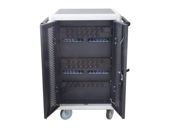 Techly I-CABINET-30DTY, Frittstående, Hvit, Blå, Lade, Kraft indikator, CE, RoHS, CE, RoHS, 700 mm