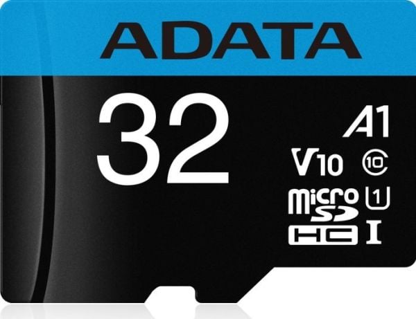 ADATA Premier - Flashminnekort (microSDHC til SD-adapter inkludert) - 32 GB - UHS Class 1 / Class10 - microSDHC UHS-I - for detaljhandel