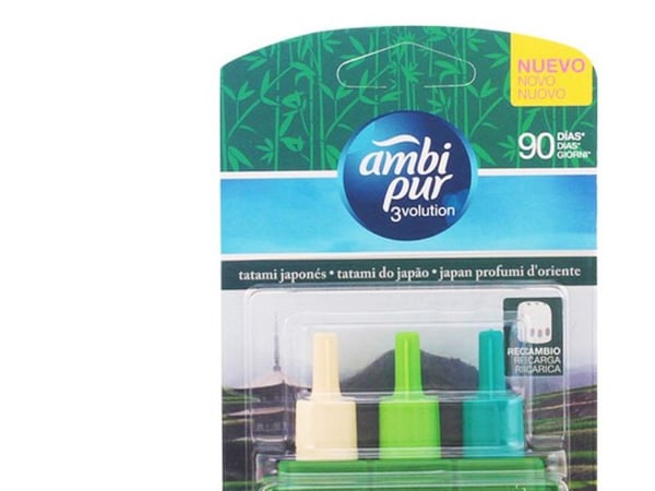 Ambi Pur 3volution - Luftfrisker-refill - væske - patron - Japan tatami (en pakke 3)