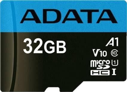 ADATA Premier - Flashminnekort (microSDHC til SD-adapter inkludert) - 32 GB - UHS Class 1 / Class10 - microSDHC UHS-I - for detaljhandel