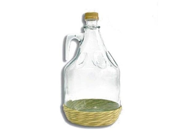 Biowin glass vinbeholder med håndtak Bdg3o