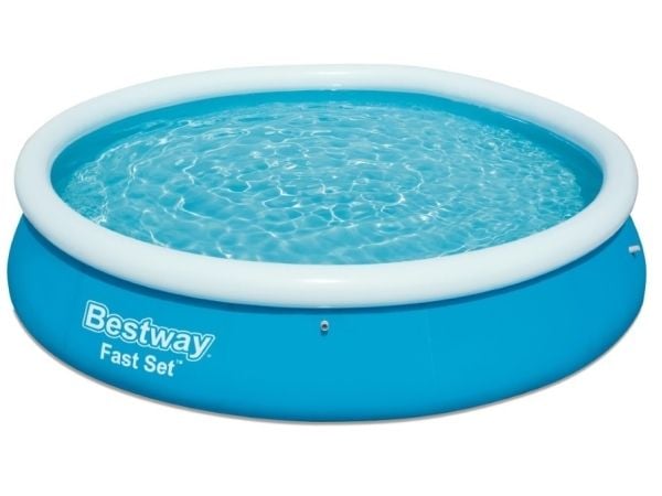 Bestway Fast Set 57273, 5377 l, Uppblåsbar pool, Blå, 12,3 kg