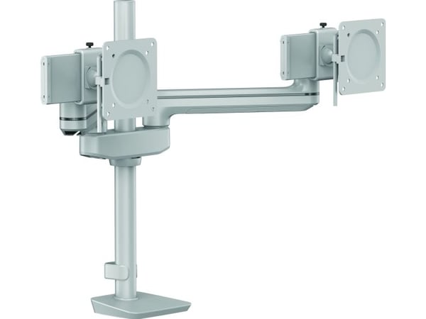 Fellowes Tallo 8613701, Clamp/Grommet, 9 kg, 101,6 cm (40"), 100 x 100 mm, Høydejustering, Sølv