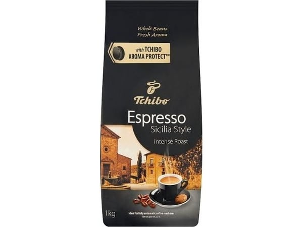 Tchibo 108238, 1 kg, Espresso, Lysbrent, 1 stykker