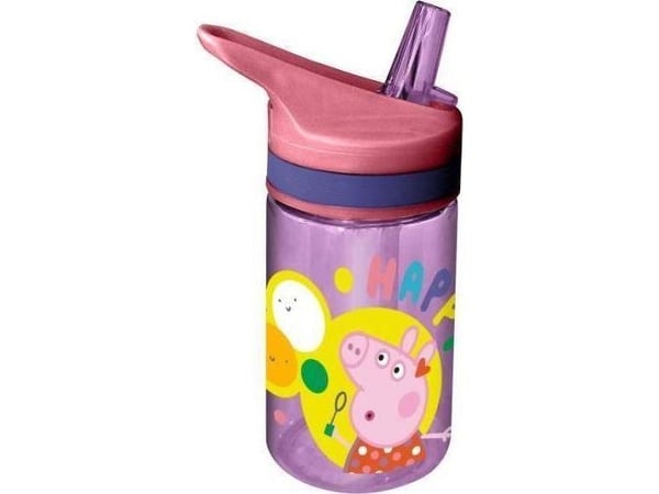 Vattenflaska 400 ml tritan Peppa Pig PP17063 Kids Euroswan