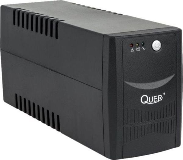 Quer Micropower 800 - UPS - AC 110/120/220/230/240 V - 400 watt - 800 VA - 9 Ah - utgangskontakter: 2