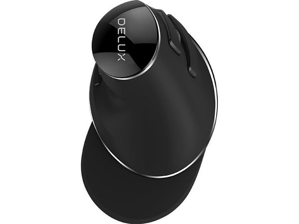 Delux trådløs vertikal mus M618PD 2,4 GHz