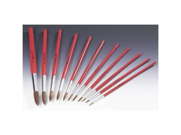 ZAHN pensel E10710-04 rundpensel Ponex 6 deler