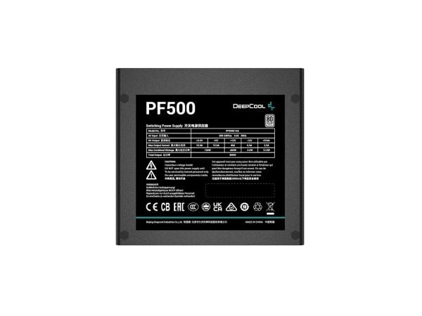 Deepcool PF PF500 - Virtalähde (sisäinen) - 500 wattia