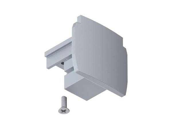 Paulmann 91382, Endestykke, Universell, Sølv, Plast, 35 mm, 31,5 mm