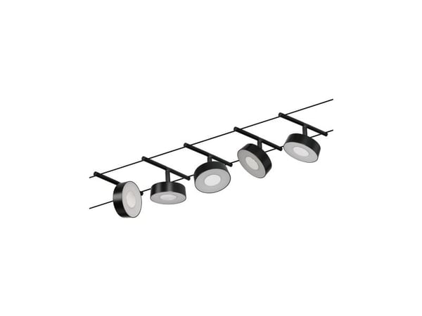 Paulmann 94479, Spotlight på skinne, Ikke-utskiftbare pærer, 1 ampuller, LED, 5 W, 3000 K