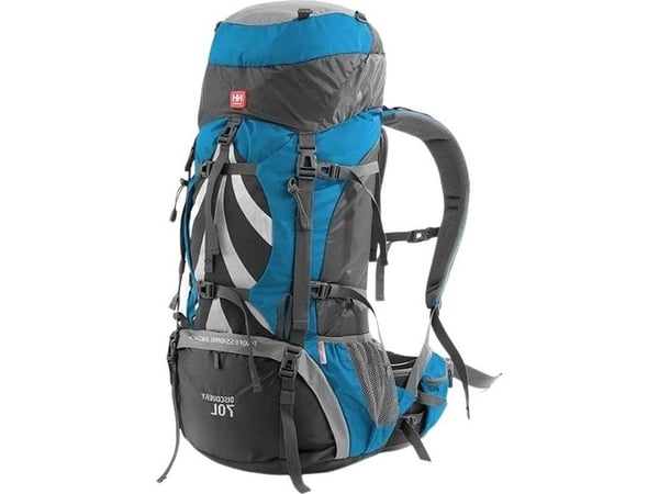 Naturehike vaellusreppu NH70B07-B 70 l + 5 l musta