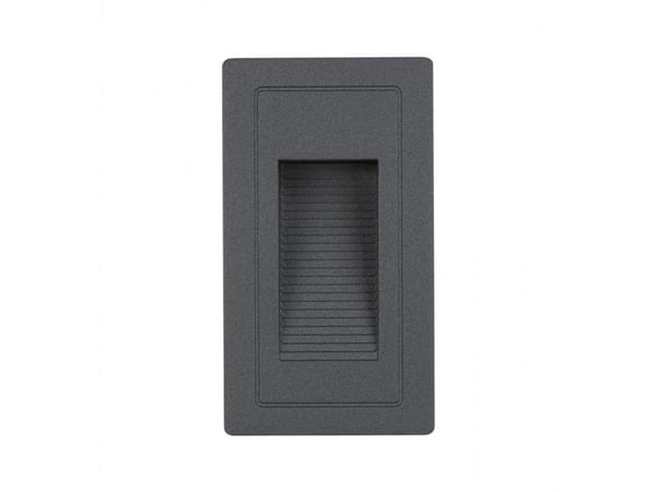 Paulmann 94382, Utendørs veggbelysning, Svart, Aluminium, IP44, Fasade, I