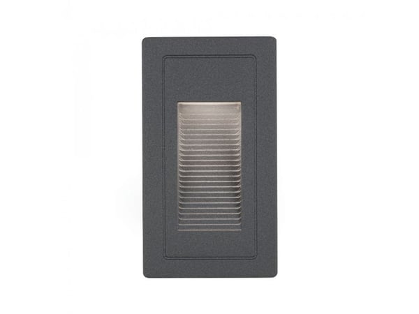 Paulmann 94382, Utendørs veggbelysning, Svart, Aluminium, IP44, Fasade, I