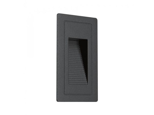 Paulmann 94382, Utendørs veggbelysning, Svart, Aluminium, IP44, Fasade, I