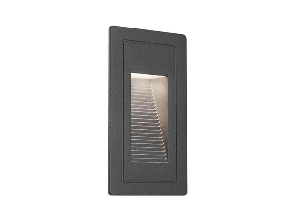 Paulmann 94382, Utendørs veggbelysning, Svart, Aluminium, IP44, Fasade, I