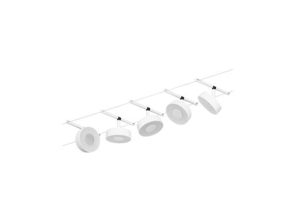 Paulmann 94477, Spotlight på skinne, Ikke-utskiftbare pærer, 1 ampuller, LED, 5 W, 3000 K