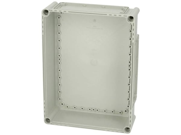 Fibox Base, PC Aukot, 2x koko 1 laippa + 3x koko 2 laippa 3530134 Kabinet-underdel 380 x 280 x 100 Polykarbonat Gråhvid (RAL 7035) 1 stk