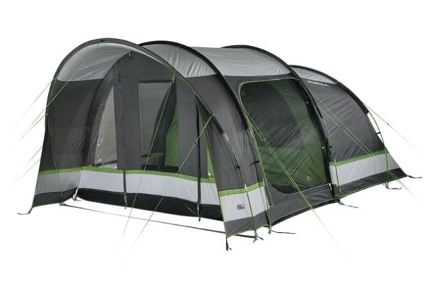 High Peak Brixen 4.0, Camping, Tunell Telt, 4 person(er), Grønn, Lysegrå