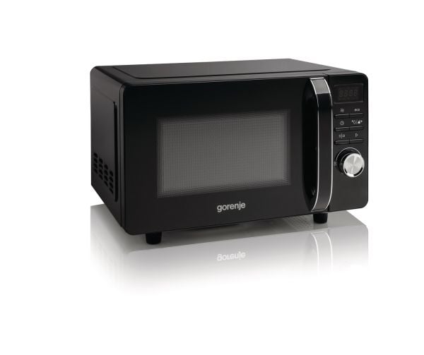 Gorenje MO20S4BC, Bänkdiskmaskin, Enbart mikrovågsugn, 20 l, 700 W, Inbyggd display, Knappar, Rotations-