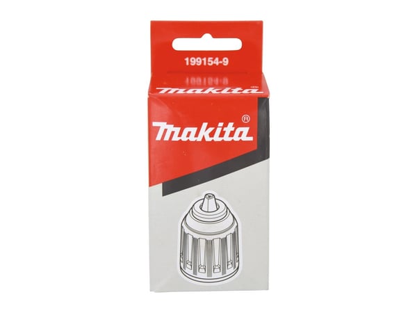 Makita 199154-9, Itsekiinnittyvä porapatruuna, 1,5 mm, 1,3 cm, 1/2"-20, musta