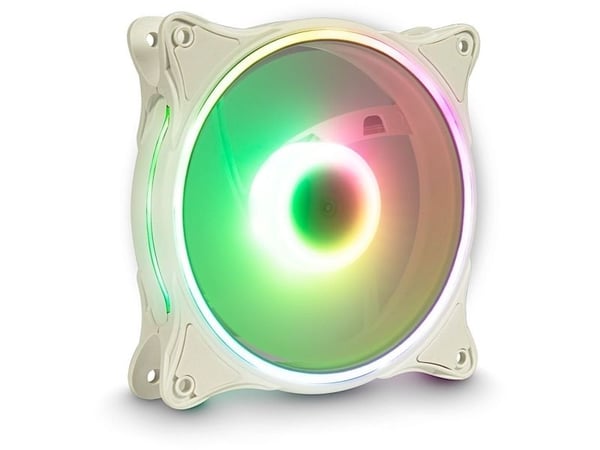 Argus L-12025W - Kabinettvifte - 120 mm - hvit, RGB
