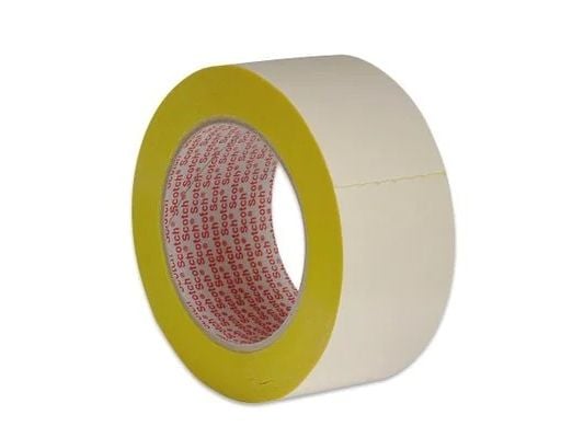 3M 91955025, Keltainen, Kiinnittävä, Fleece, Paperi, Polypropeeni (PP), 20 N*/25 mm; 4 N*/25 mm, -20 °C, 70 °C