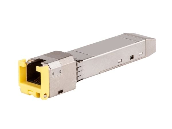 HPE Aruba Cat6A - SFP+ transceivermodul - 10 GigE - 10GBase-T - RJ-45 - opt til 30 m - for CX 6405 v2