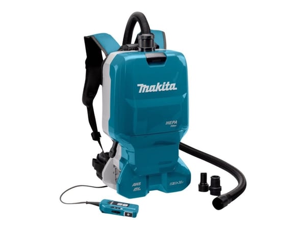 Makita LXT DVC665ZU - Støvsuger - ryggsekk - pose - ingen batteri, ingen lader