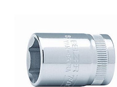 Bahco Pipe, sekskant, metrisk 1/2", Stikkontakt, 1/2", Metrisk, 1 hoder, 17 mm, Stål