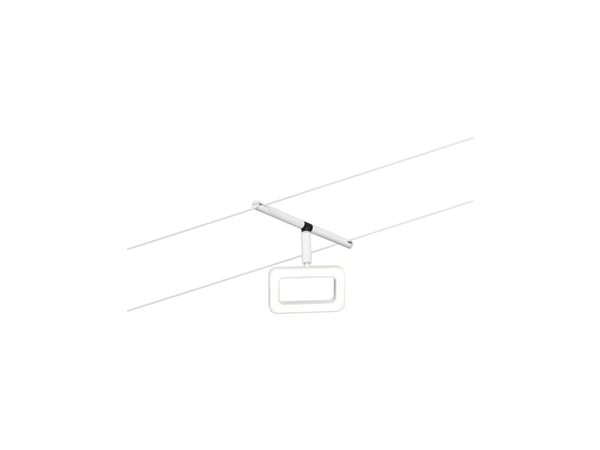 Paulmann 94484, Spotlight på skinne, Ikke-utskiftbare pærer, 1 ampuller, LED, 4,8 W, 3000 K