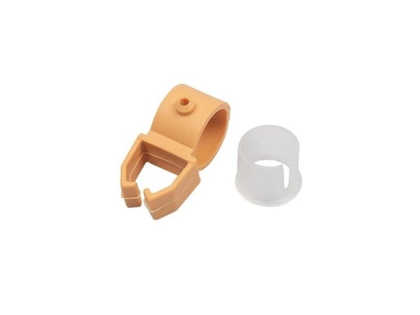 Domoletti holder for CURT skinne i plast beige (2)